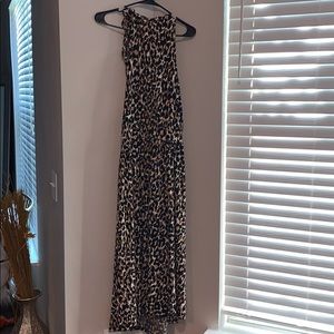 Leota Mindy Shirred Printed Dress